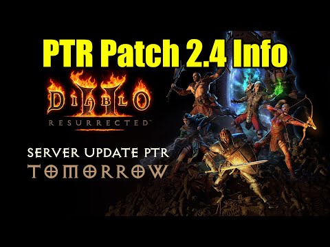 Diablo 2 Resurrected | PTR Patch 2.4 Info