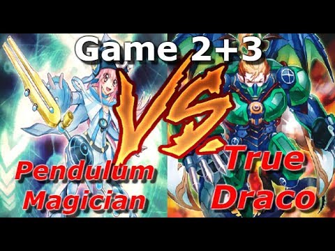 Yugioh Locals Round 3 Pendulum Magician VS True Draco(Game 2+3)