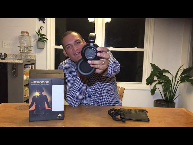 Vídeo relacionado con Behringer HPX6000 Auriculares profesionales para DJ