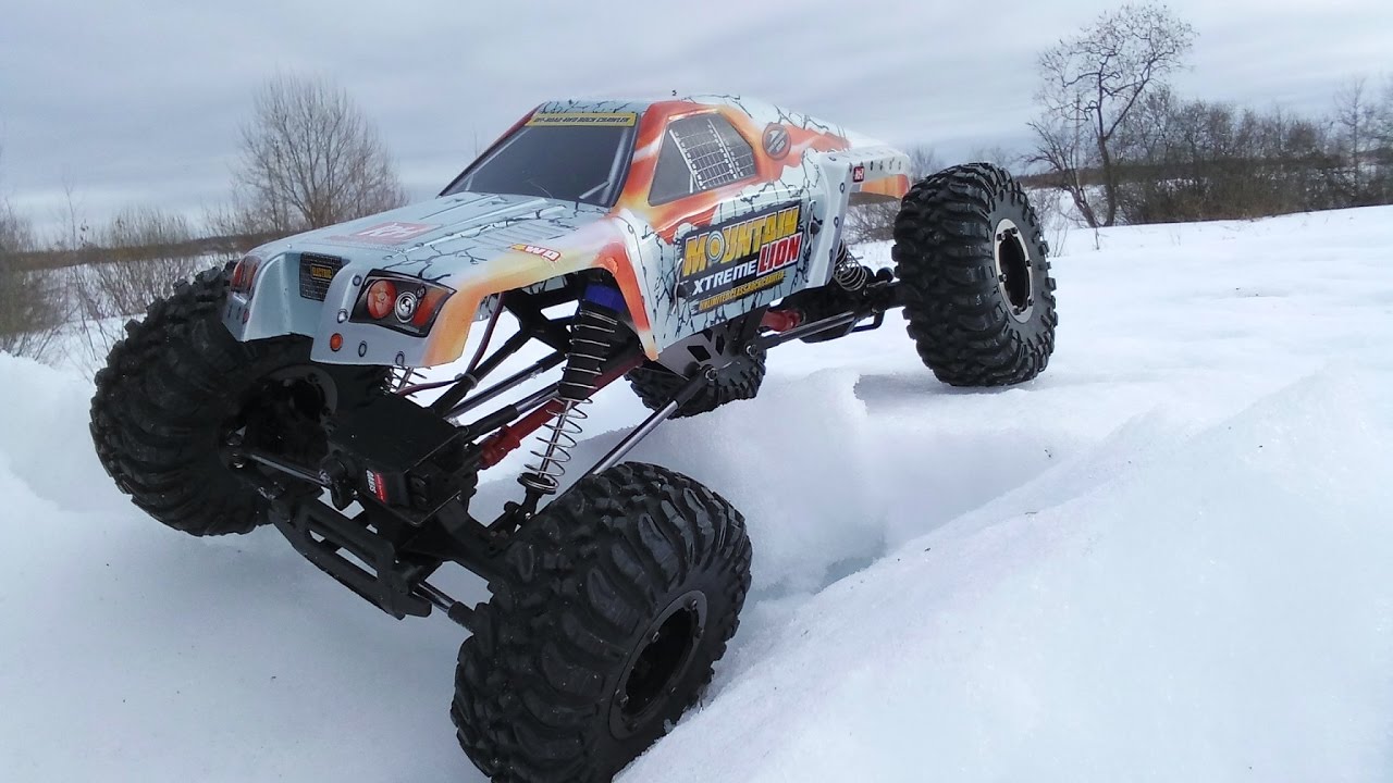 Радиоуправляемый краулер Remo Hobby Mountain Lion Xtreme 4WD+4WS 2.4G 1/10 RTR