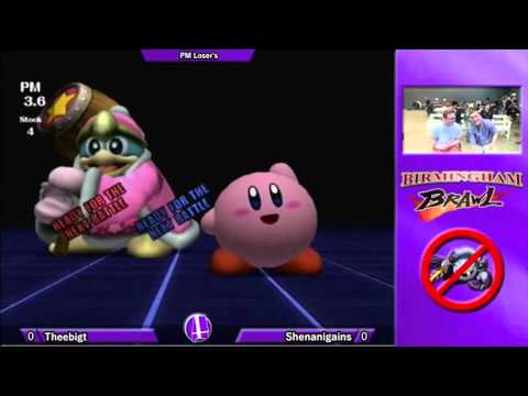 Birmingham Brawl 5 PM Singles - THEEBIGT (DeDeDe) vs. Shenanigans (Kirby)