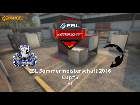 UNDERDOGS vs. Lioncast | ESL Sommermeisterschaft 2016 Cup #5 | de_cache