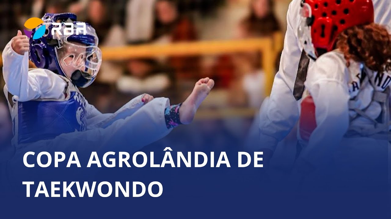 Copa Agrolândia de Taekwondo reúne mais de 100 lutadores na 1ª edição