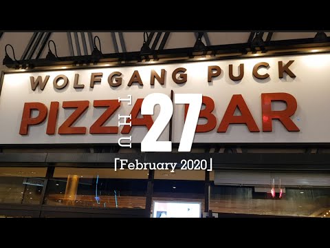 Jantar de pizza no Wolfgang Puck Pizza Bar no Universal Studios Japão e 551 Horai | Viagens - Japão