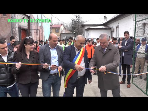 Inaugurarea  noului teren de sport al scolii din Budesti-1 aprilie 2023