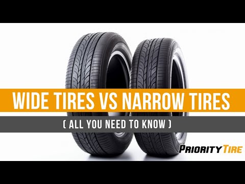 Wide Tires vs  Narrow Tires (Everything You Need to Know)