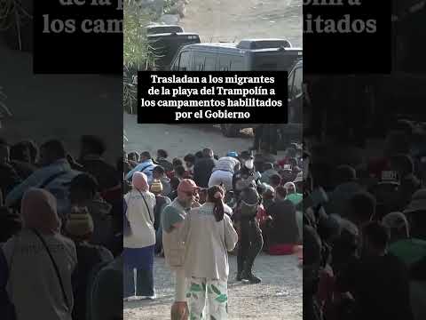 🚨 DESALOJAN LA PLAYA DE EL TRAMPOLÍN EN CEUTA