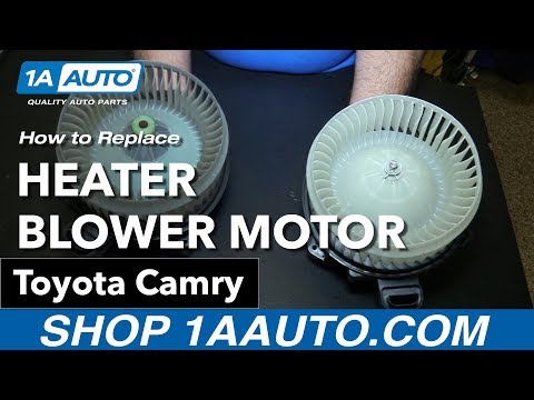 How to Replace Blower Motor 06-11 Toyota Camry