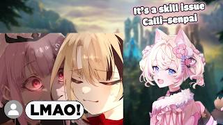 Gigi made Mococo said Calli has Skill Issue!【Hololive Clip】