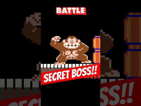 Battle DONKEY KONG in Super Mario Bros. (NES)!!