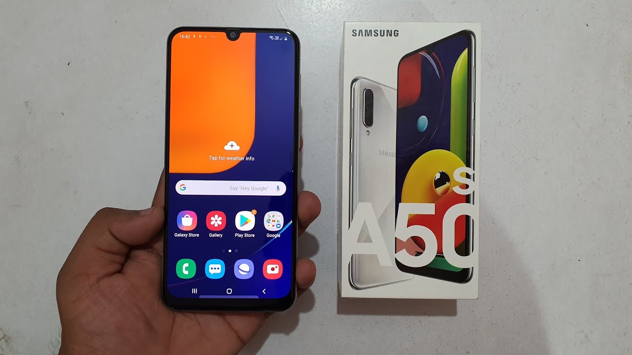 Samsung Galaxy A50s UNBOXING
