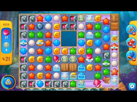 Fishdom 2021 - Level 6019   #playrix #fishdom #gaming