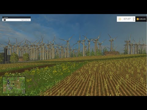 Largest Wind Energy Farm : Farming simulator [2015]