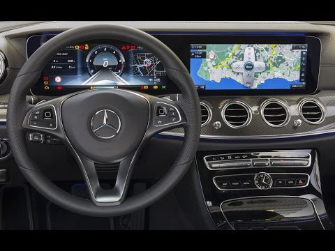 Mercedes-Benz New E-Class - Wide-screen Cockpit