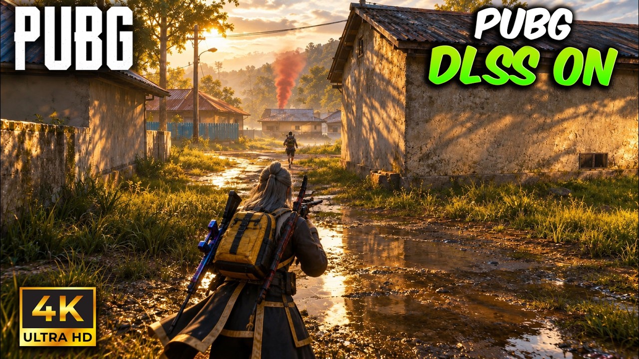 Activé el DLSS en PUBG en ULTRA REALISTA y este fue el resultado 😎👌 DUO GAMEPLAY se ve BRUTAL