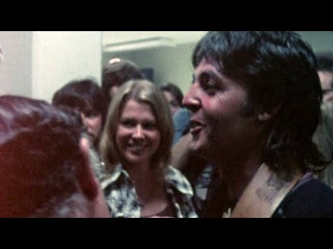 Paul McCartney Backstage In Houston, Texas - MPL Footage - 4 May 1976