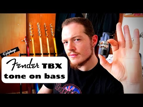 How a Fender TBX tone control works on bass