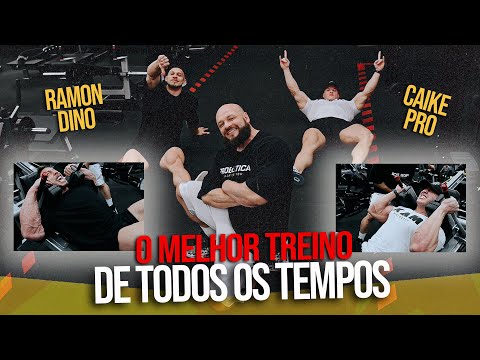 CAIKE PRO FEZ MEU TREINO DE PERNA | RAMON DINO