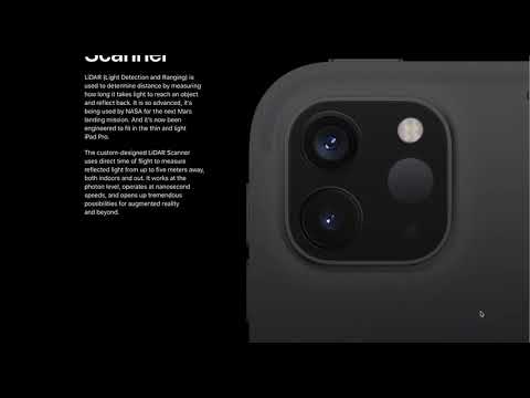 iPad Pro 2020 LiDAR Camera