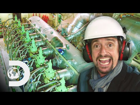 理查德爬上世界上最大的引擎之一｜理查德-哈蒙德的大事件 (Richard Climbs Into One Of The World's Biggest Engines | Richard Hammond's Big)