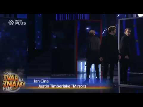 Jan Cina jako Justin Timberlake ,,Mirrors''