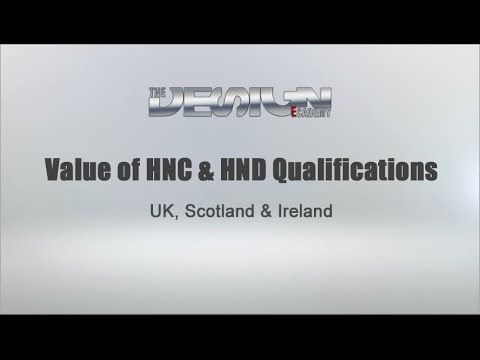 Value of HNC & HND Qualifications in UK, Scotland & Ireland