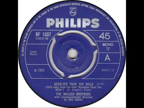 UK New Entry 1966 (401) The Walker Brothers - Deadlier Than The Male