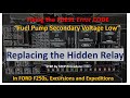 FORD Central Junction Box (CJB) aka BCM repair / relay replacement OBD Code P0231 repair 2002 - 2007