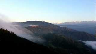 preview picture of video 'Himalaya Nagarkot Nepal Langtang Range Sunrise'
