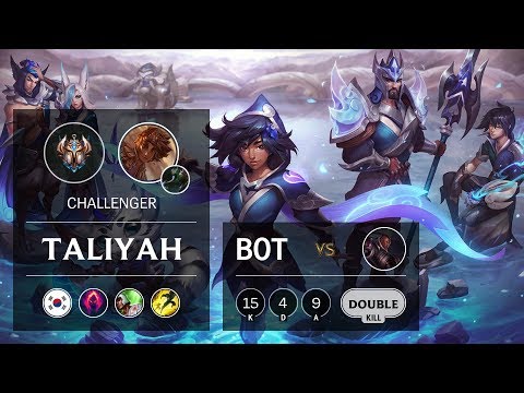 Taliyah Bot vs Lucian - KR Challenger Patch 9.7