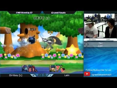 CMU Weekly 12 Grand Finals - Dirtboy (Squirtle) vs. Lain (Marth/Fox)