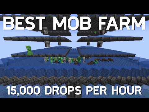 BEST MOB FARM 1.20 - 15,000+ DROPS /H - ALL MOBS - Minecraft Tutorial