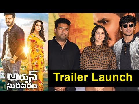 Arjun Suravaram Trailer Launch at Sree Ramulu Theatre