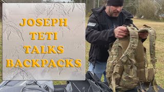 What's the best Rucksack? Joseph Teti talks BACKPACKS, Rucksack Review!