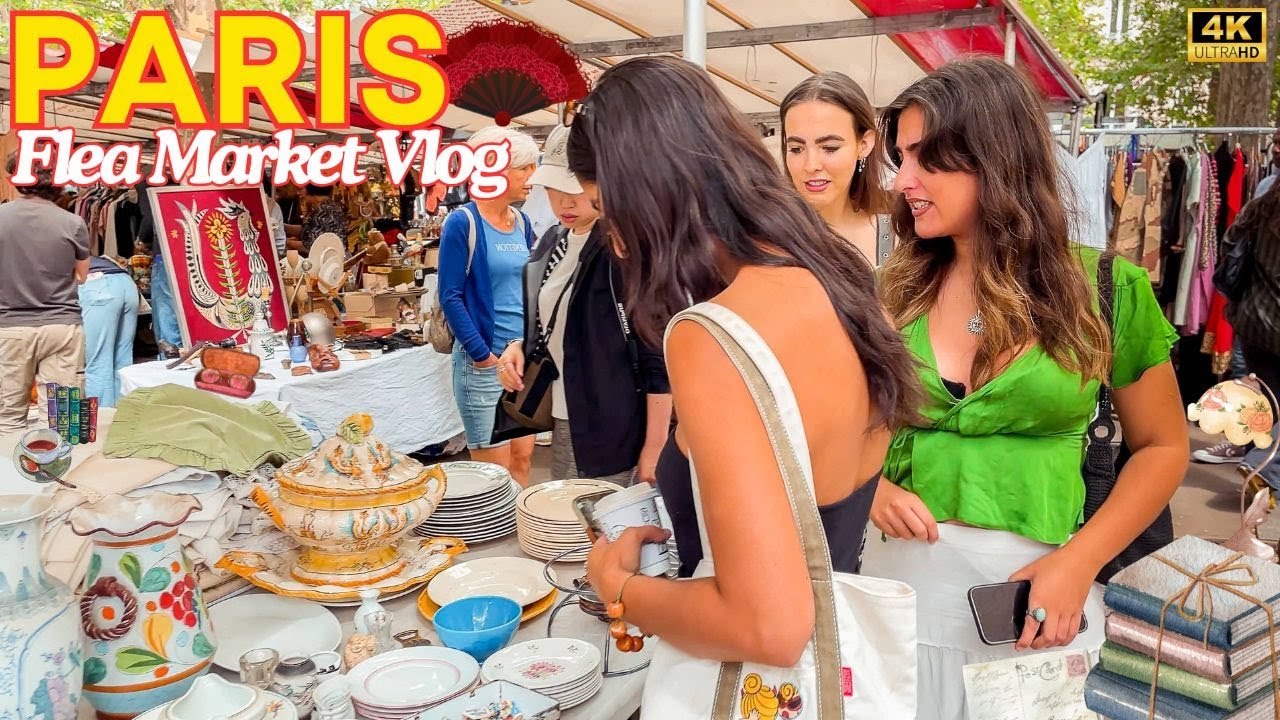 Explore the eclectic stalls of Paris’ flea markets, where every item tells a story.