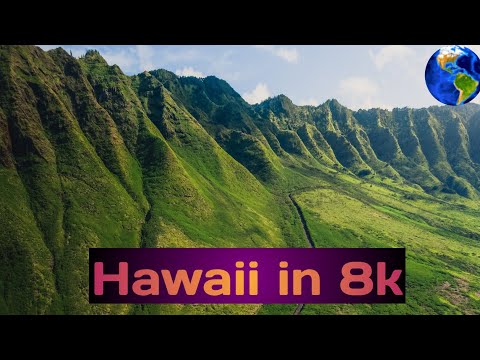 Hawaii islands Oahu & USA 8K Ultra HD (60fps)