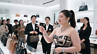 Blind wife cannot see her husband openly flirting with another woman behind her back