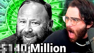 Alex Jones Net Worth REVEALED | HasanAbi Reacts