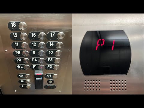 [TALLEST SERIES 5] Otis Traction Service Elevator @ Tower at Main & Gervais in Downtown Columbia, SC