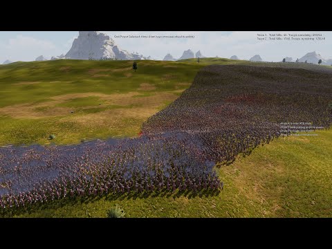500,000 Orcs vs 120,000 Red Coats ultimate Epic Battle Simulator 2