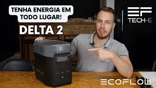 Tenha energia em todo lugar com essa bateria ! ECOFLOW Delta 2