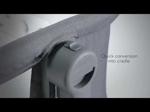 Lionelo - Patut co-sleeper Leonie Plus, Cu sistem de leganare