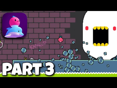 Dadish 3 Full Gameplay Walkthrough World 3 Rubo Sewer (iOS,ANDROID)