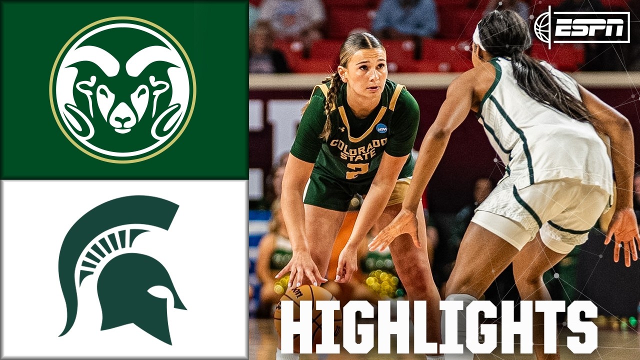Round of 64: Colorado State vs. Michigan State | Full Game Highlights | NCAA Tournament
