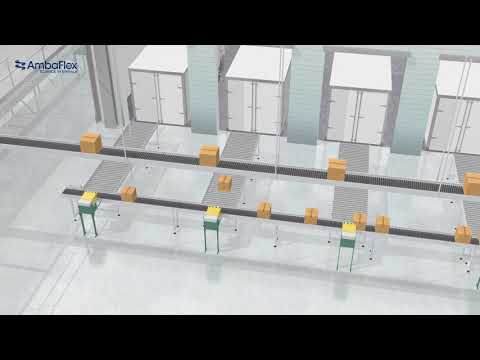 Ambaveyor - Transporteur modulaire pour charges unitaires avec tapis flexible et courbes - Jusqu'à 50 mètres_5