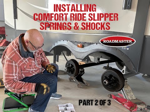 We INSTALLED RoadMaster Slipper Springs & Shocks, The DIFFERENCE will SHOCK you!