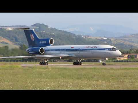 Belavia Tupolev 154 - Forlí