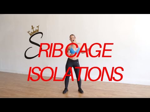 How to Dance Salsa Basics Part 5 - Rib Cage Isolations!