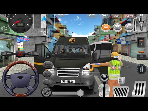 New Minibus Simulator Vietnam - Ups Transporter Bus Driving Game 2026 - Android Gameplay