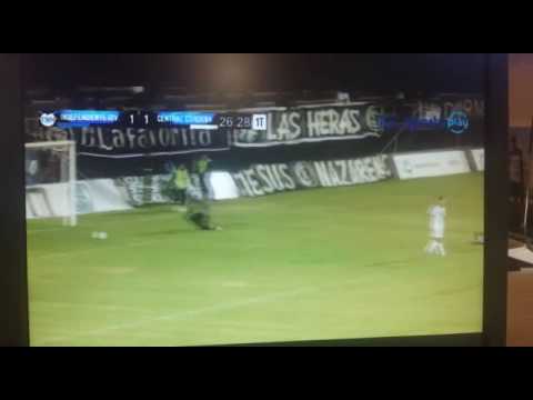 El segundo gol de Becerra para Central Córdoba ante la Lepra